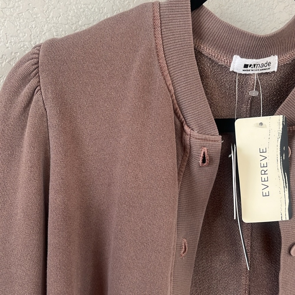 LA made Brown Long Sleeve Top - Picture 2 of 7